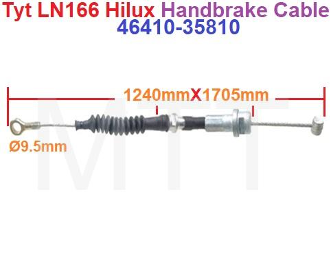 Handbrake Cable-Toyota Hilux LN166 - Image 2