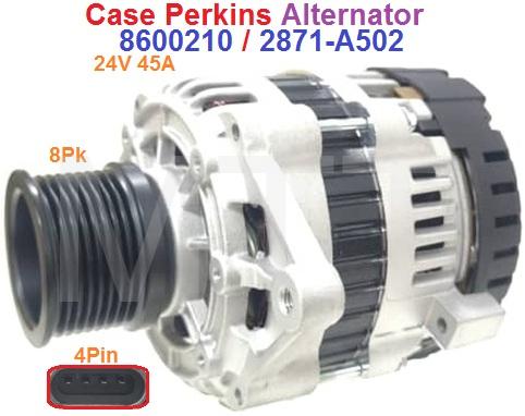 Alternator-Case Perkins