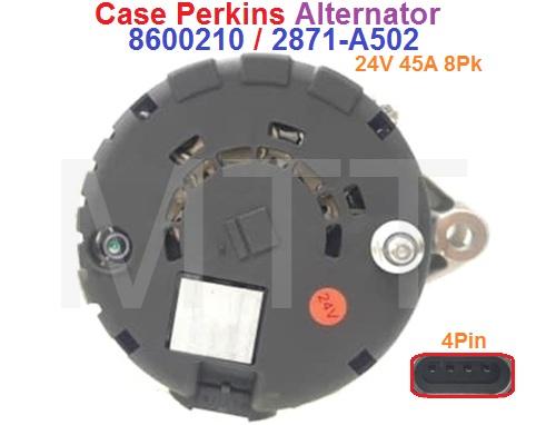 Alternator-Case Perkins - Image 3