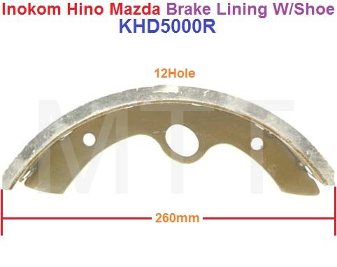 Brake Lining W/Shoe-Hino Dutro / Inokom - Image 2