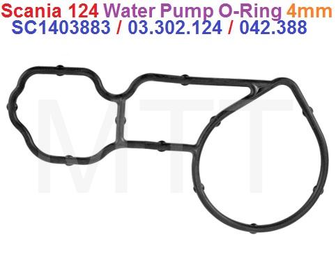 Water Pump O-Ring-Scania 124