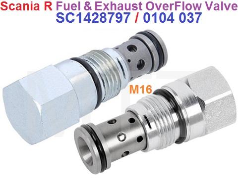Overflow Valve-Scania R