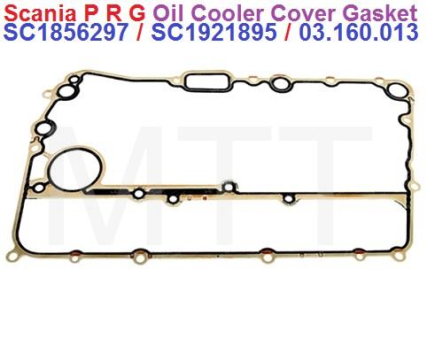 Oil Cooler Cover Gasket-Scania R Series