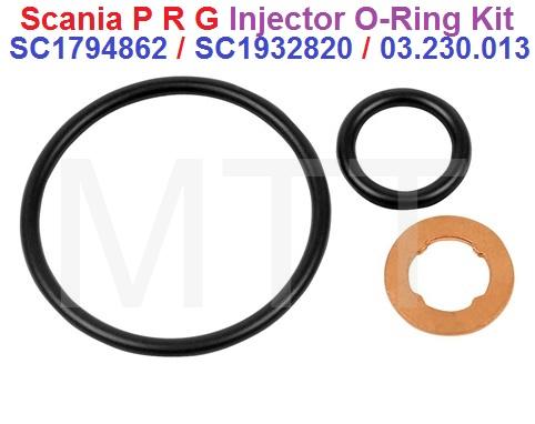 Injector O-Ring Kit-Scania G Series