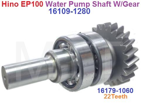 W/Pump Shaft Set-Hino EP100 M10C