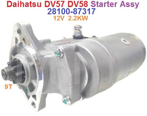 Starter Assy-Daihatsu DV57 DV58 - Image 3