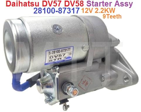 Starter Assy-Daihatsu DV57 DV58 - Image 2