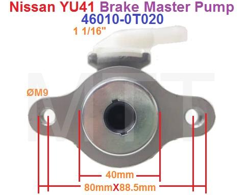 Nissan YU41 Brake Master Pump-1 1/16" - Image 3