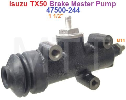 Isuzu TX50 Brake Master Pump-1 1/2"