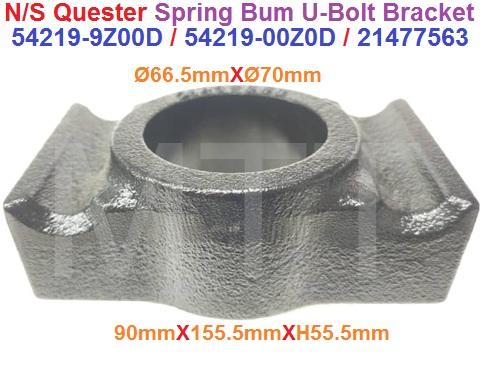 Spring Bum U-Bracket-Nissan Quester - MTT AUTO PARTS SDN BHD