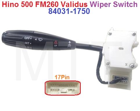 Wiper Switch-Hino Validus