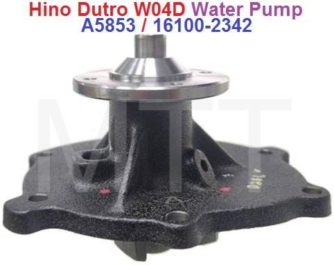 Water Pump-Hino W04D Dutro