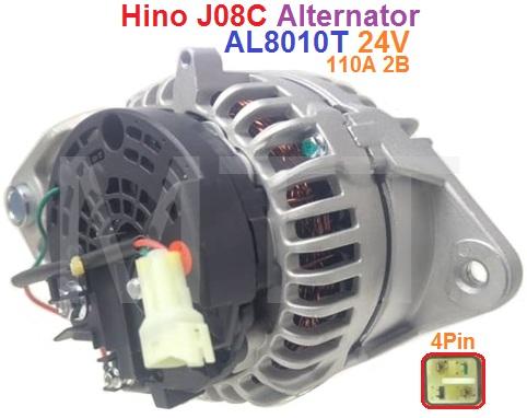Alternator-Hino J08C - Image 2