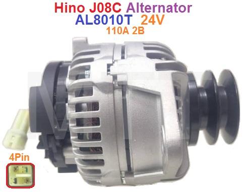 Alternator-Hino J08C - Image 3