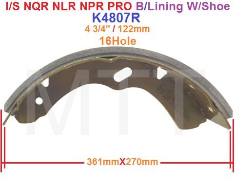 Brake Lining W/Shoe-Isuzu NLR NPR-Pro - Image 2