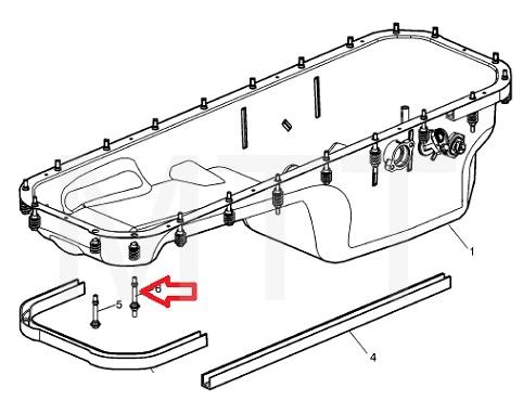 Oil Sum Flange Screw-Volvo FM12 - Image 3