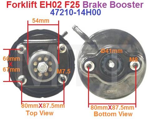 Brake Booster-Forklift TCM F25 - Image 2