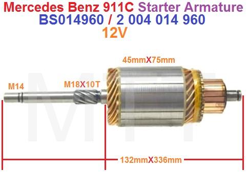 Starter Armature-M/Benz 911C - Image 4