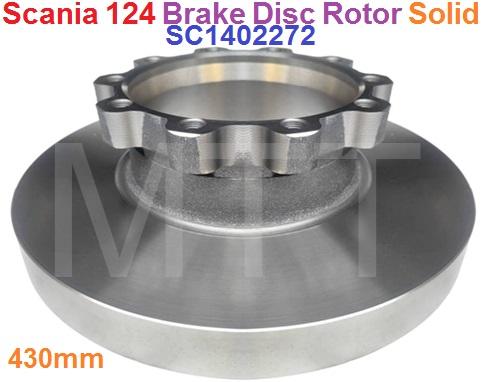 Brake Disc-Scania 124 ( Solid )