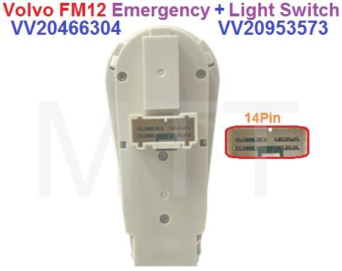 Emergency+Head Lamp Switch-Volvo FM12 - Image 5