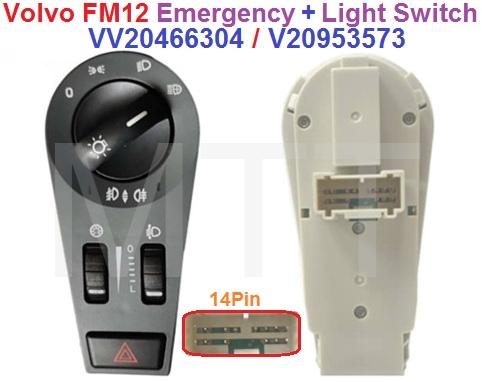 Emergency+Head Lamp Switch-Volvo FM12 - Image 2