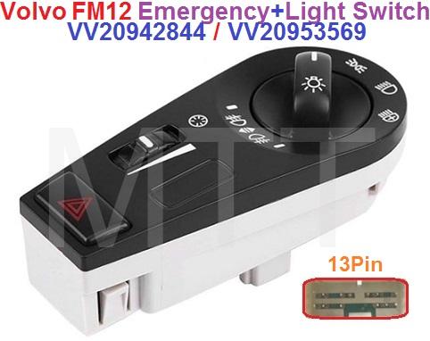 Emergency+Light Switch-Volvo FM12