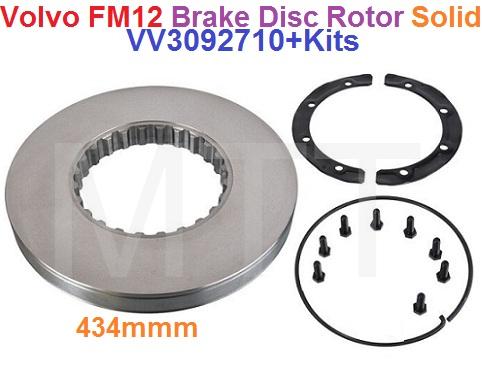 Brake Disc W/Kit-Volvo FM12 ( Solid )