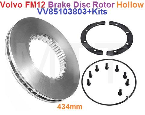 Brake Disc W/Kit-Volvo FM12 ( Hollow )