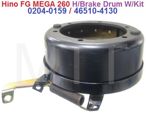 Handbrake Drum Assy-Hino Mega 260 FG Validus
