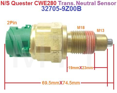 Transmission Neutral Sensor-Nissan Quester - Image 6