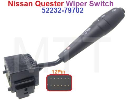 Wiper Switch-Nissan Quester