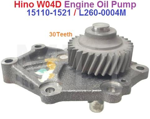 Engine Oil Pump-Hino Dutro W04D
