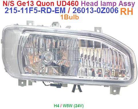 Nissan Quon Head Lamp Assy - Image 5