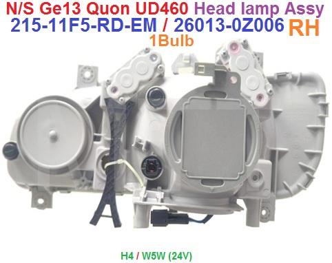 Nissan Quon Head Lamp Assy - Image 6