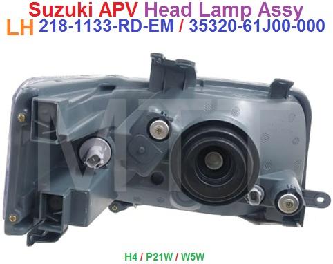 Suzuki APV '04 Head Lamp Assy - Image 4