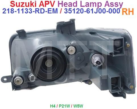 Suzuki APV '04 Head Lamp Assy - Image 6