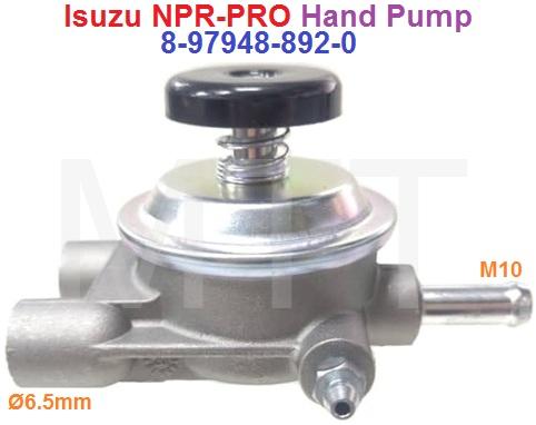 Hand Fuel Pump-Isuzu 4JJ1 NPR-Pro - Image 2