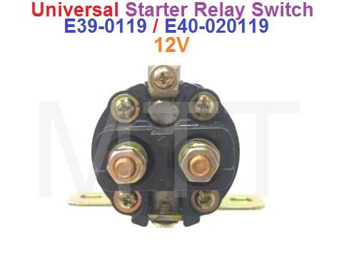 Starter Relay W/Wire 12V - Image 4