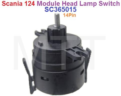 Module Head Lamp Switch-14P-Scania 124 - Image 4