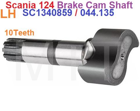 Brake Camshaft (LH)-Scania 124