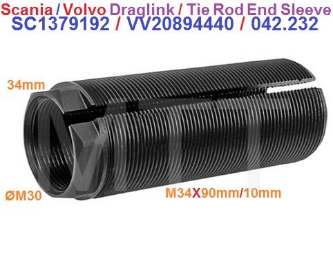 Draglink Sleeve-Volvo FM, Scania / Renault