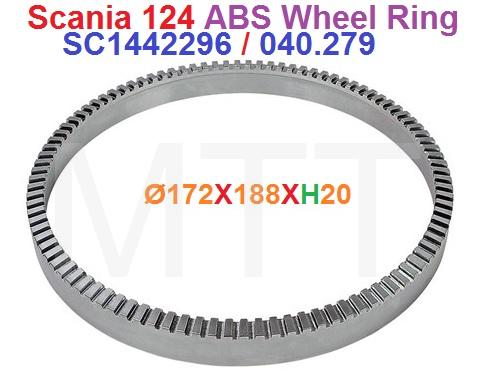 ABS Wheel Ring-172X188X20-Scania 124