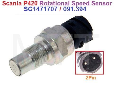 Rotational Speed Sensor-2P-Scania
