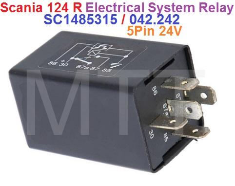 Timer Relay-24V-Scania 124