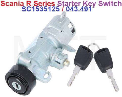 Starter Key Switch-Scania R