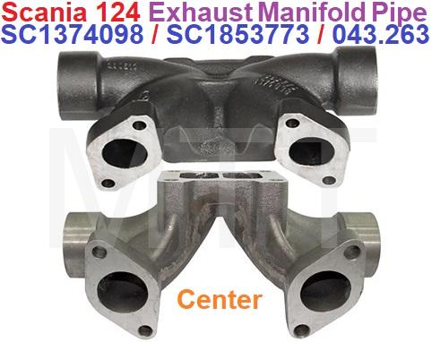 Exhaust Manifold-CTR-Scania 124