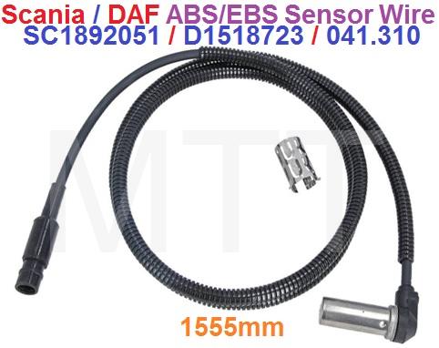ABS Cable Sensor-1555mm-Scania 124