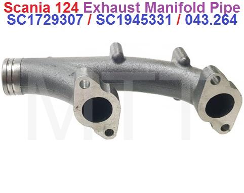 Exhaust Manifold Pipe-Scania 124