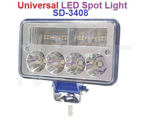 Spot Light ,(4Led Round)+24Led, 12-36V - Image 2