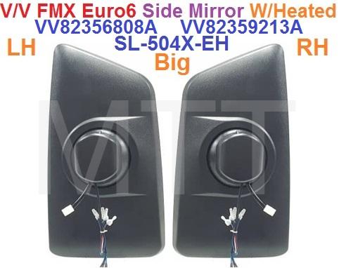 Side Mirror-W/Heated-Big-Volvo FMX / FH16 - Image 2